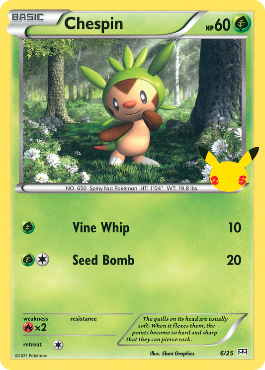 Chespin - 06/25 - McDonald's Collection 2021