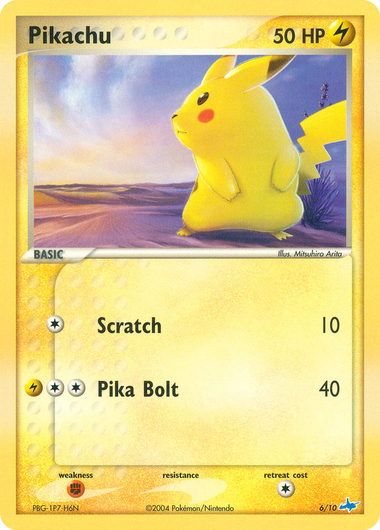 Pikachu - 06/10 - EX Trainer Kit Latios