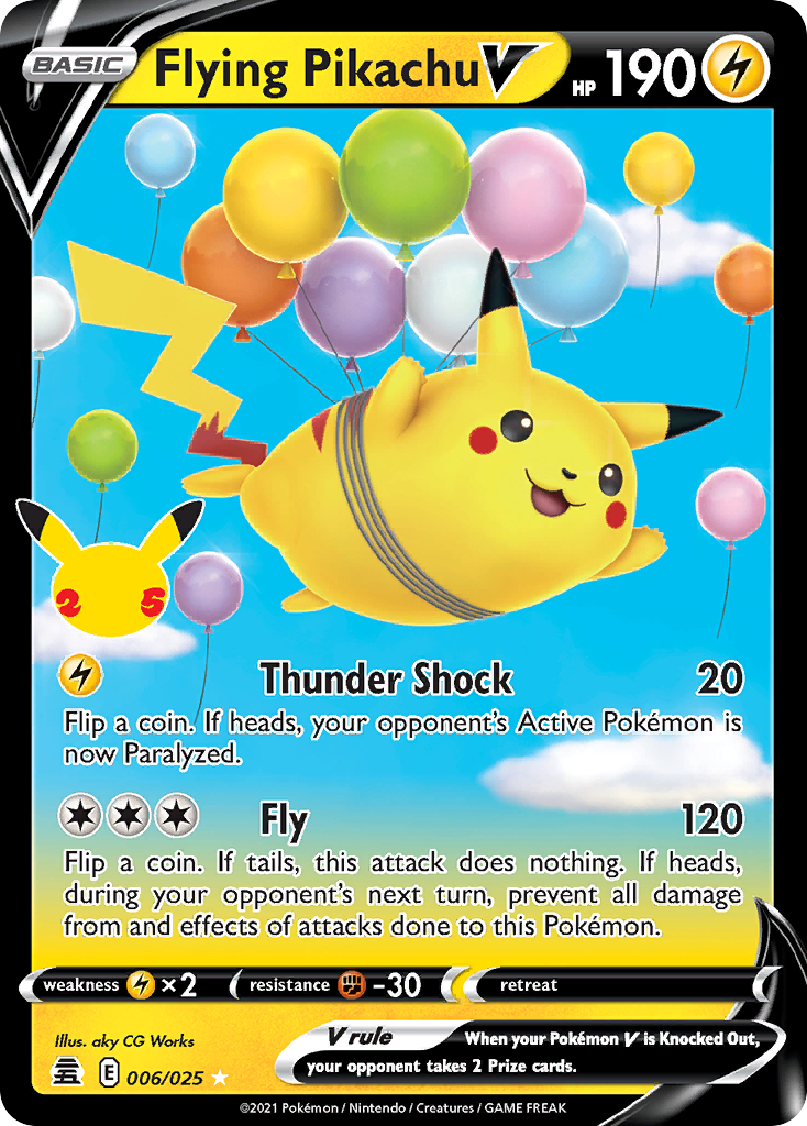 Flying Pikachu V - 06/25 - Celebrations