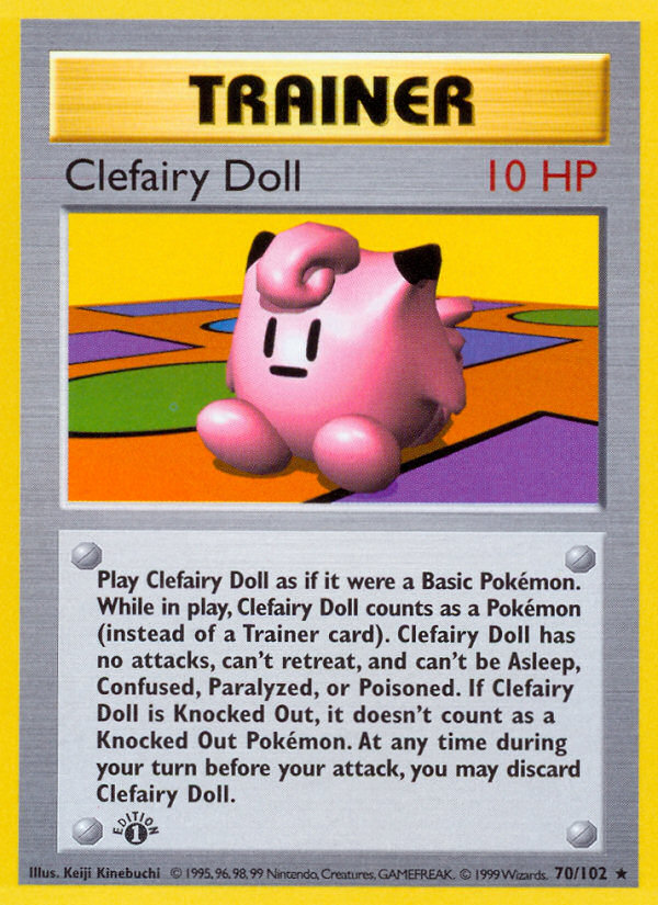 Clefairy Doll - 070/102 - Base