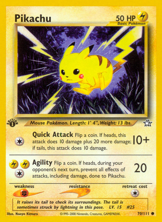Pikachu - 070/111 - Neo Genesis