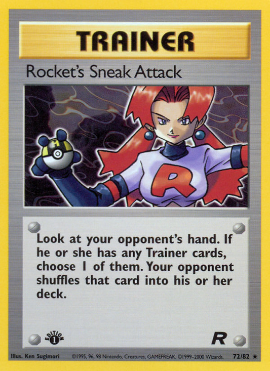 Rocket's Sneak Attack - 72/82 - Team Rocket