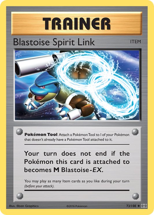 Blastoise Spirit Link - 073/108 - Evolutions