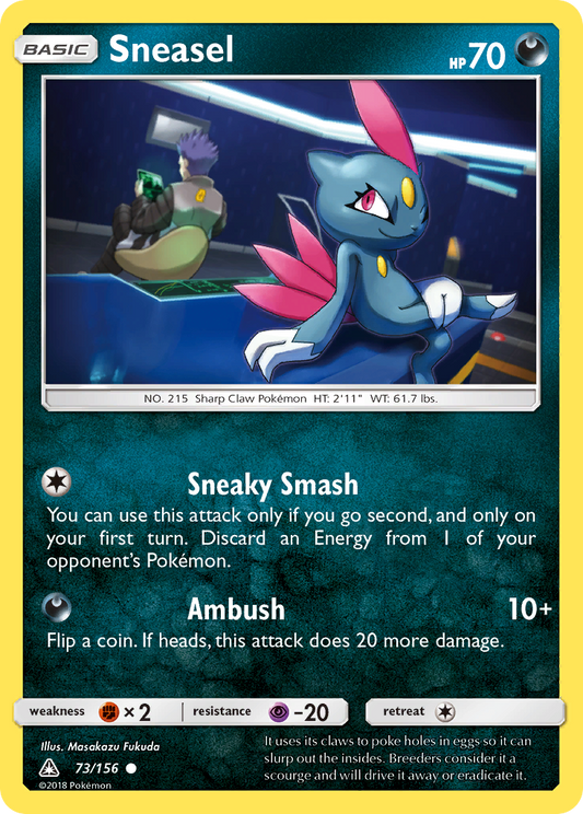 Sneasel - 073/156 - Ultra Prism