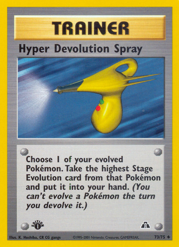 Hyper Devolution Spray - 73/75 - Neo Discovery