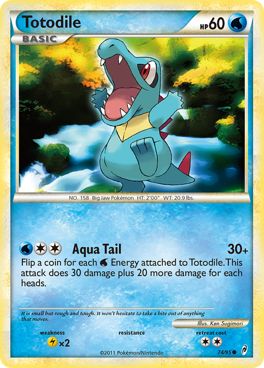 Totodile - 74/95 - Call of Legends
