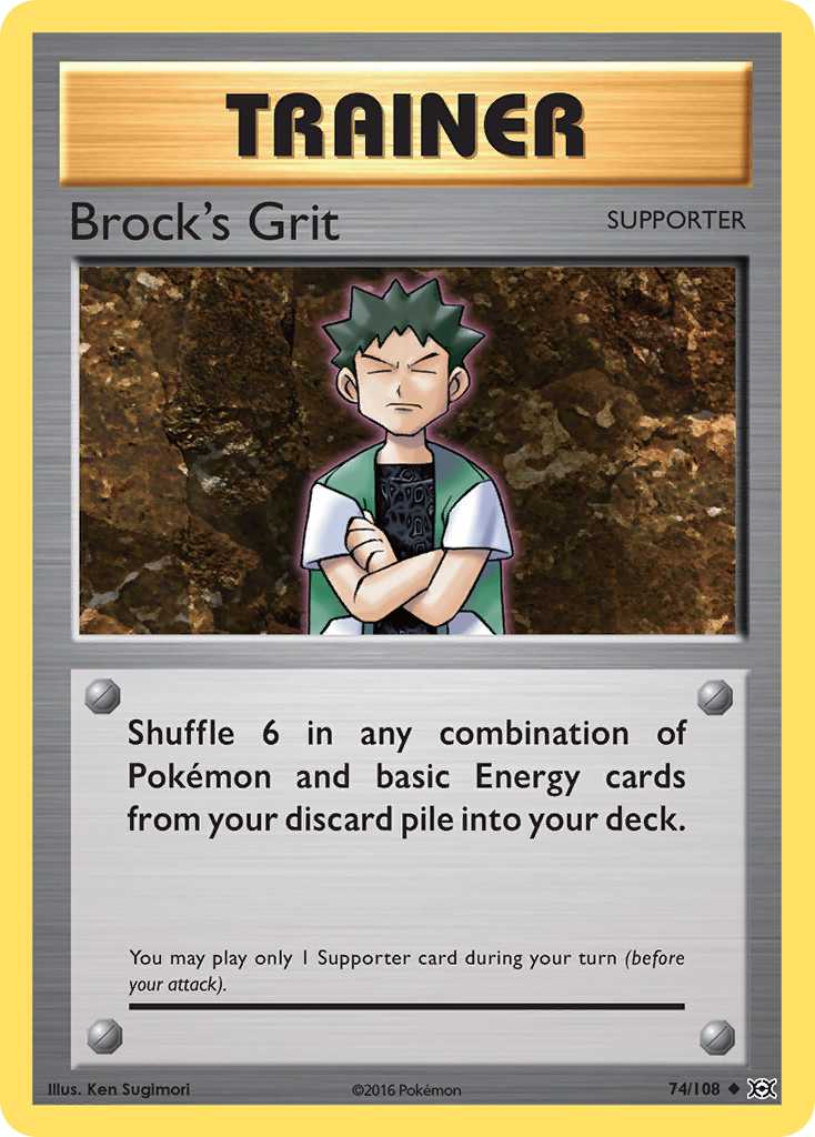 Brock's Grit - 074/108 - Evolutions