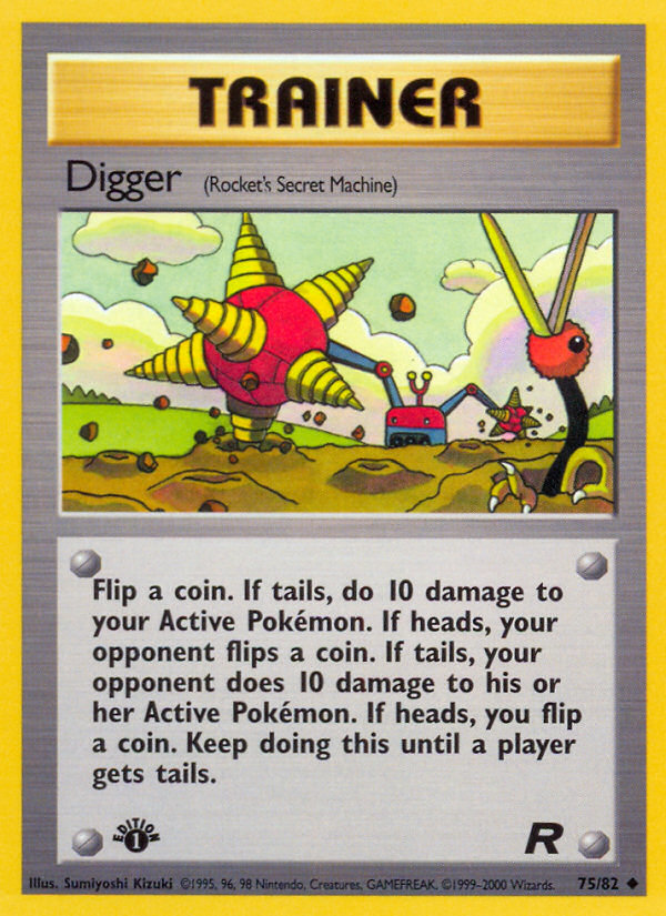 Digger - 75/82 - Team Rocket