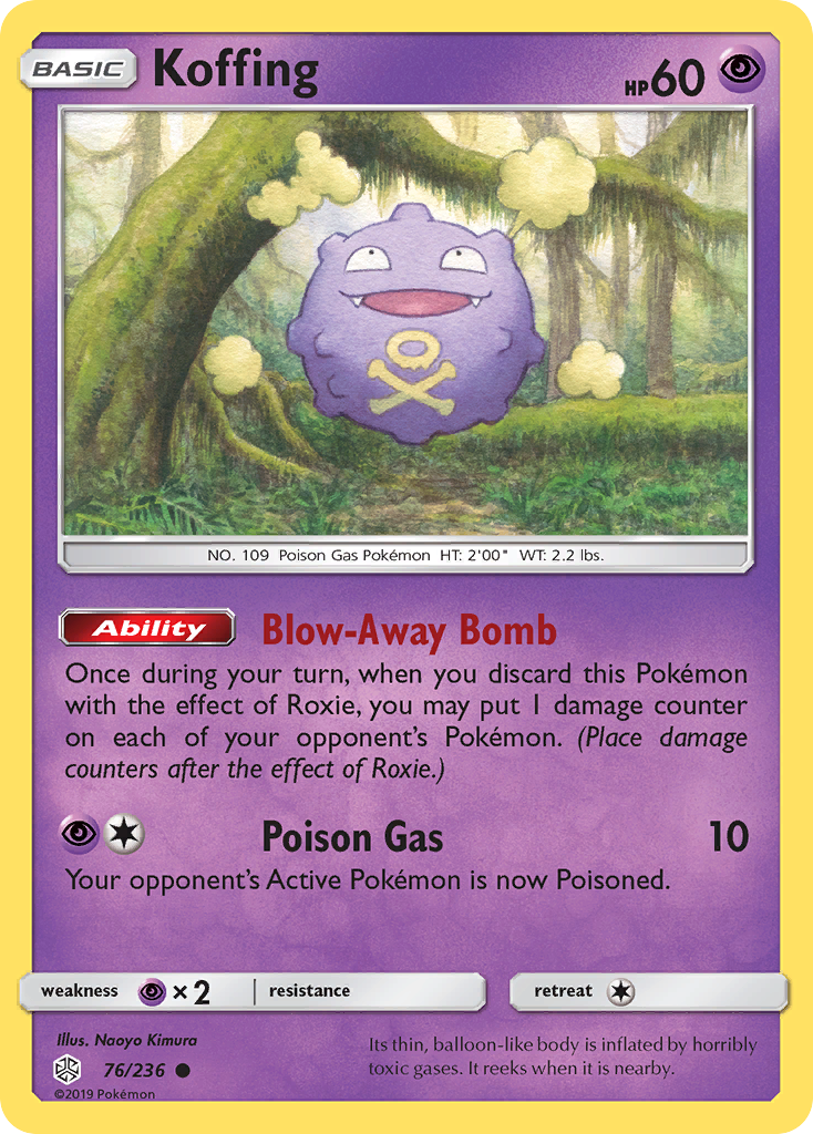 Koffing - 076/236 - Cosmic Eclipse