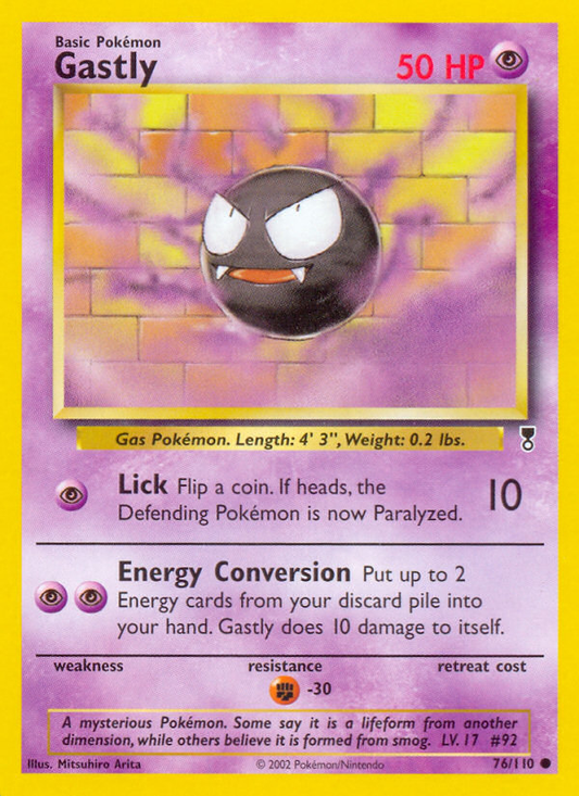 Gastly - 076/110 - Legendary Collection