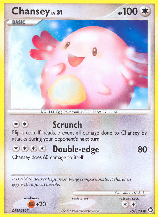 Chansey - 076/123 - Mysterious Treasures
