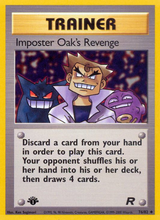 Imposter Oak's Revenge - 76/82 - Team Rocket
