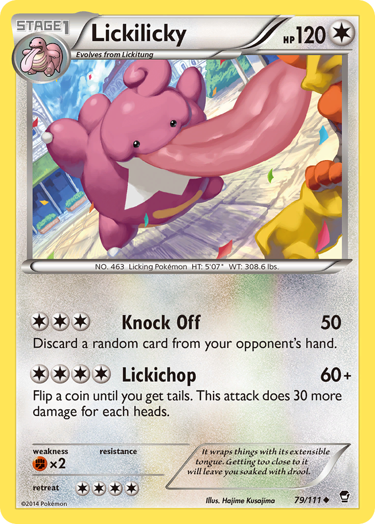 Lickilicky - 079/111 - Furious Fists