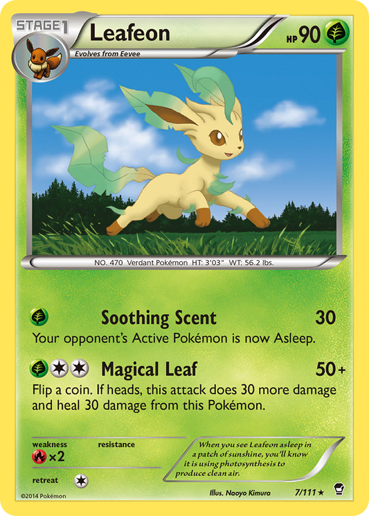 Leafeon - 007/111 - Furious Fists