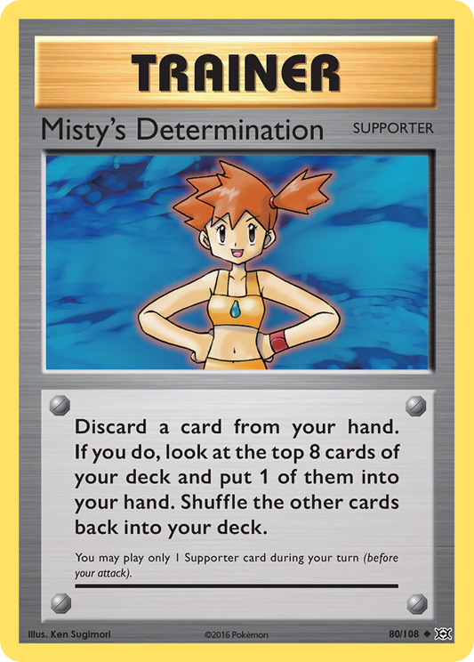 Misty's Determination - 080/108 - Evolutions