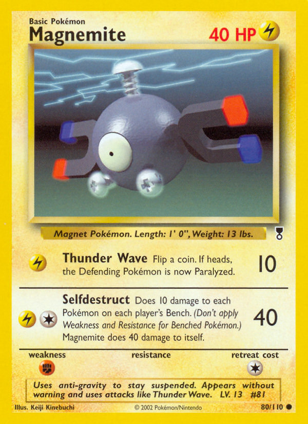 Magnemite - 080/110 - Legendary Collection
