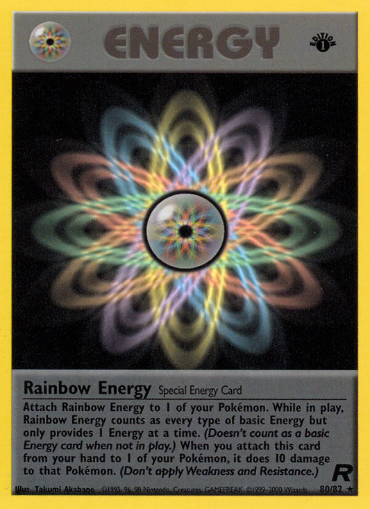 Rainbow Energy - 80/82 - Team Rocket