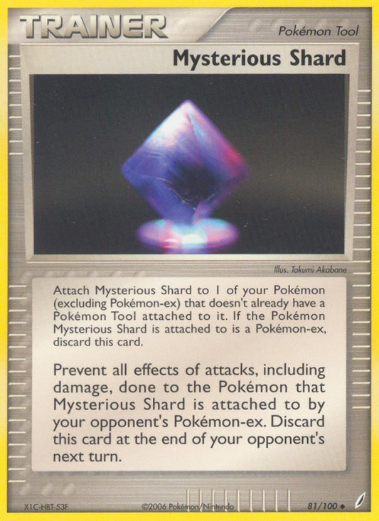 Mysterious Shard - 081/100 - Crystal Guardians
