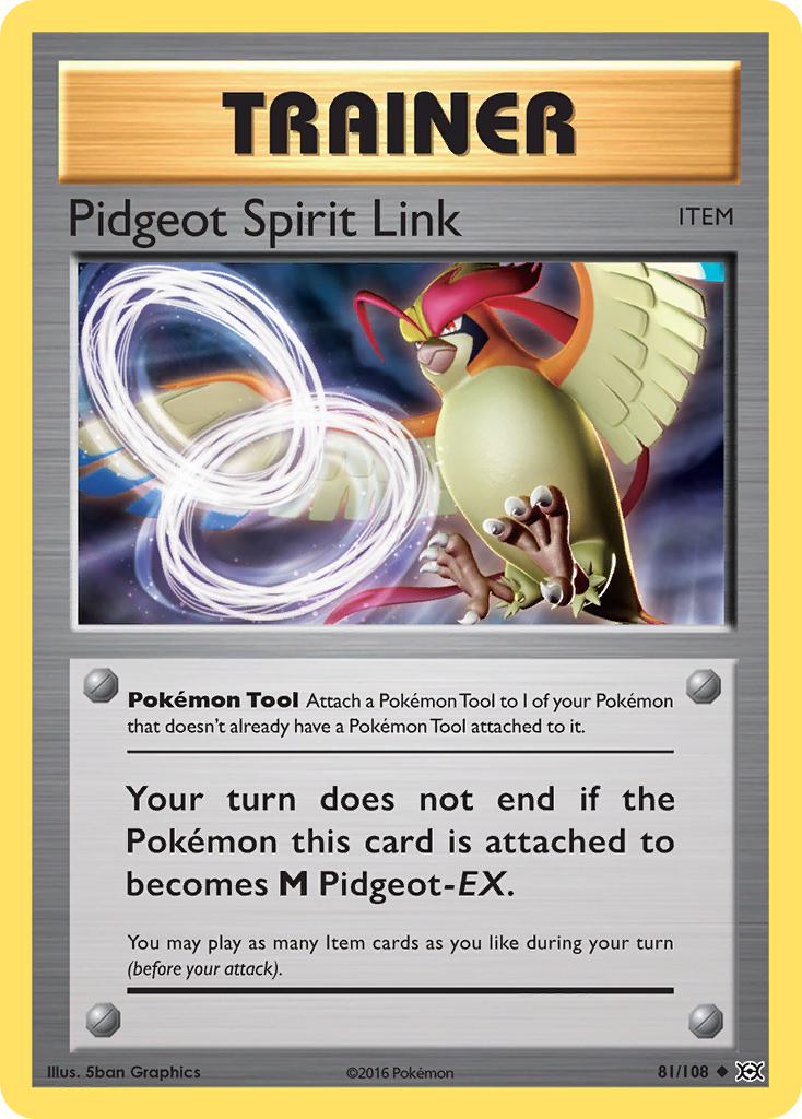 Pidgeot Spirit Link - 081/108 - Evolutions