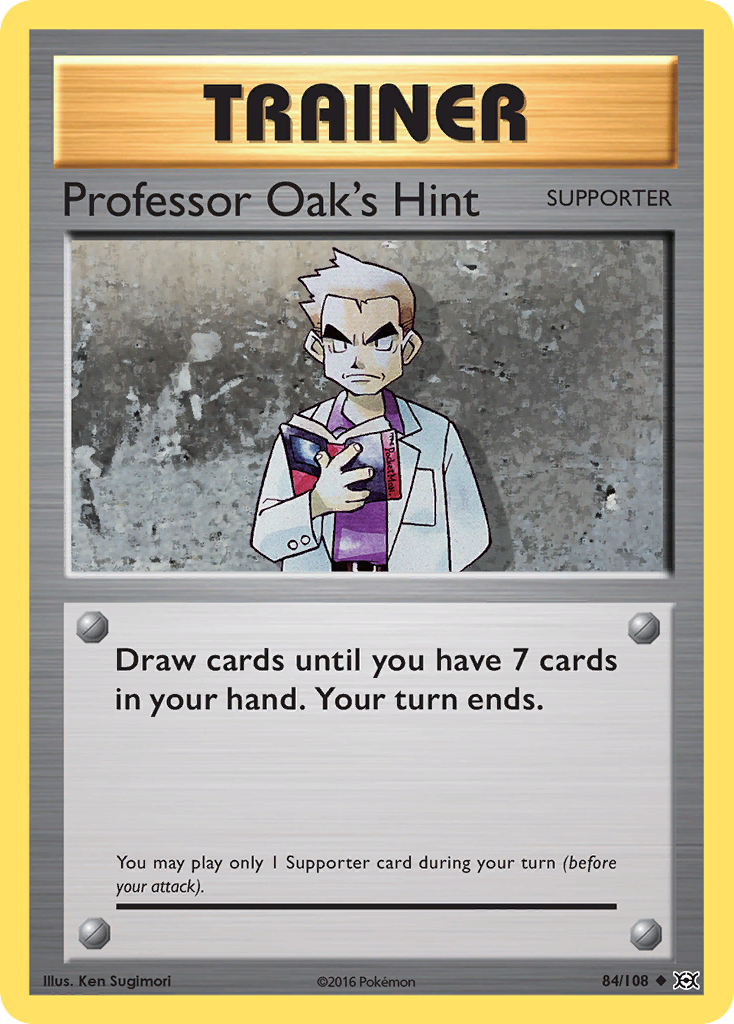 Professor Oak's Hint - 084/108 - Evolutions