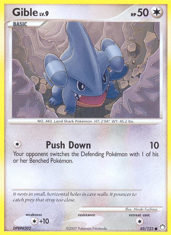Gible - 085/123 - Mysterious Treasures