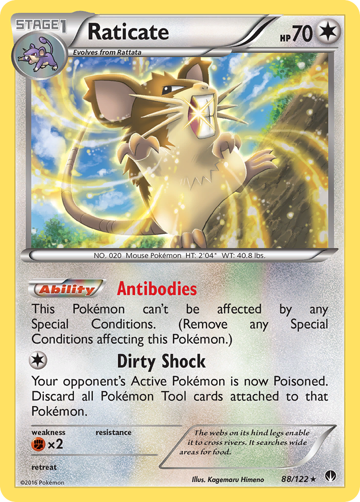 Raticate - 088/122 - BREAKpoint