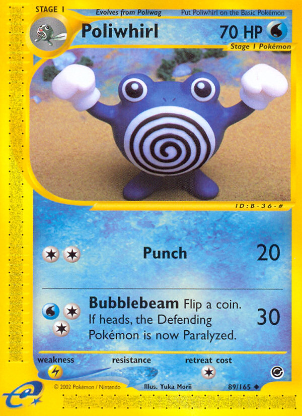 Poliwhirl - 089/165 - Expedition Base Set