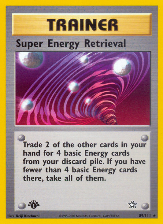 Super Energy Retrieval - 089/111 - Neo Genesis