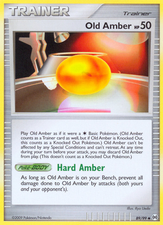 Old Amber - 89/99 - Arceus