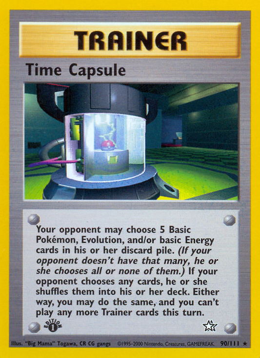 Time Capsule - 090/111 - Neo Genesis
