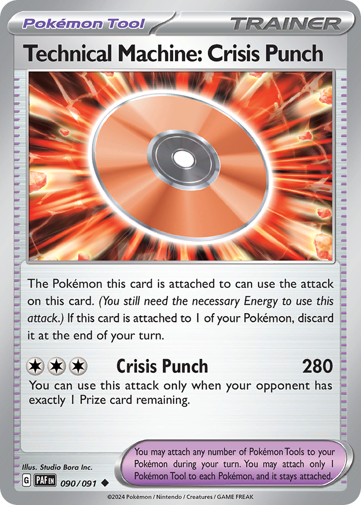 Technical Machine: Crisis Punch - 90/91 - Paldean Fates