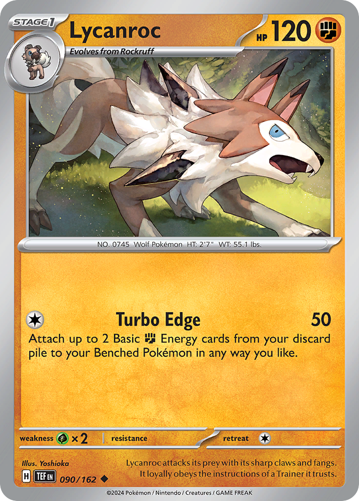 Lycanroc - 090/162 - Temporal Forces
