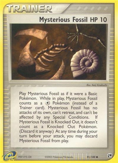Mysterious Fossil - 091/100 - Sandstorm