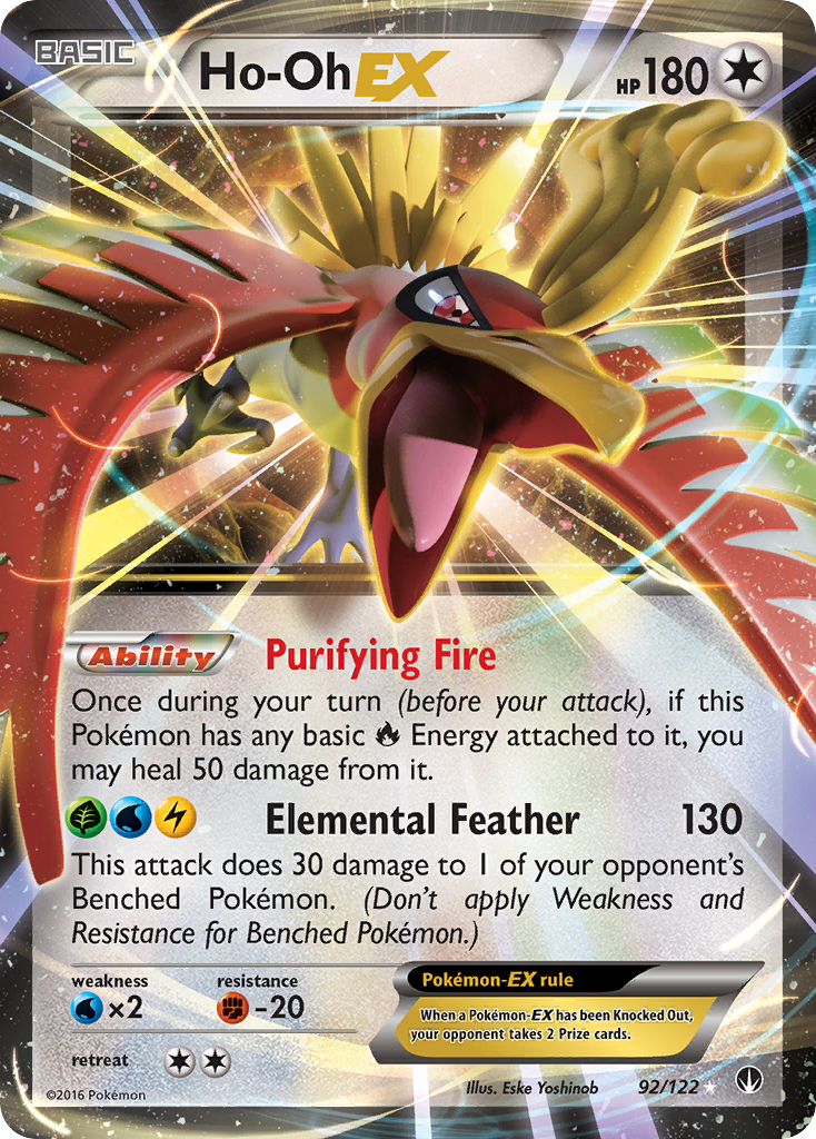 Ho-Oh-EX - 092/122 - BREAKpoint