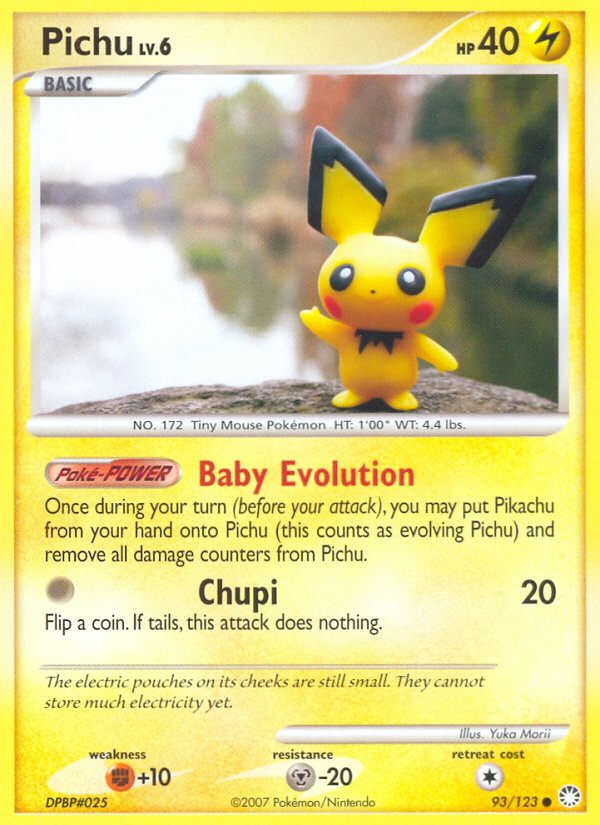 Pichu - 093/123 - Mysterious Treasures