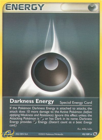 Darkness Energy - 093/109 - Ruby & Sapphire