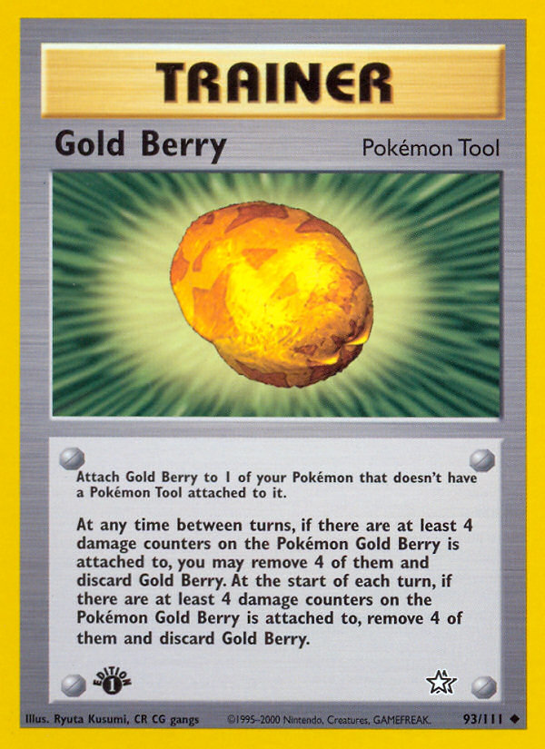 Gold Berry - 093/111 - Neo Genesis