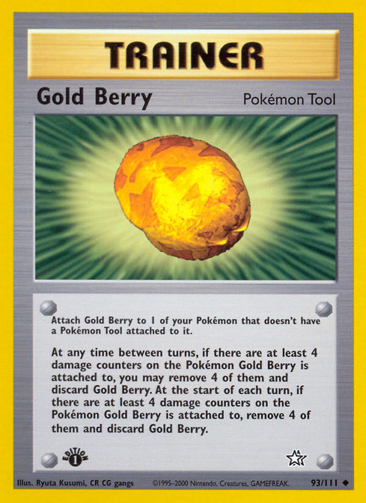 Gold Berry - 093/111 - Neo Genesis