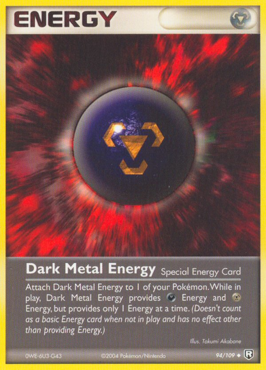 Dark Metal Energy - 094/109 - Team Rocket Returns