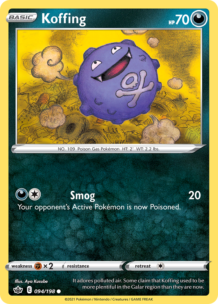 Koffing - 094/198 - Chilling Reign