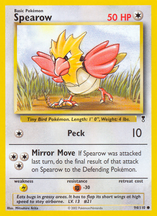 Spearow - 094/110 - Legendary Collection
