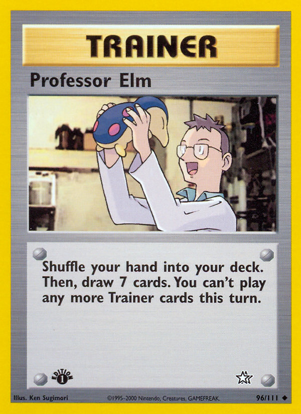Professor Elm - 096/111 - Neo Genesis