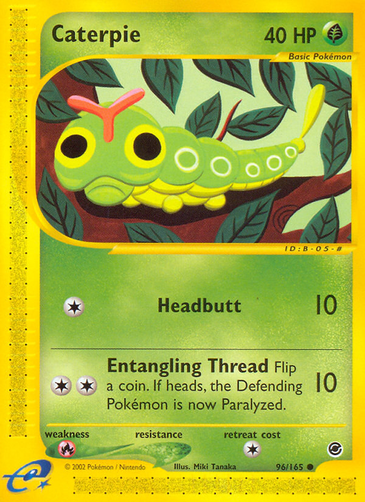 Caterpie - 096/165 - Expedition Base Set