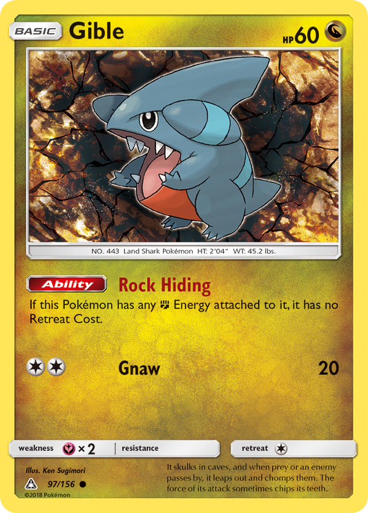 Gible - 097/156 - Ultra Prism