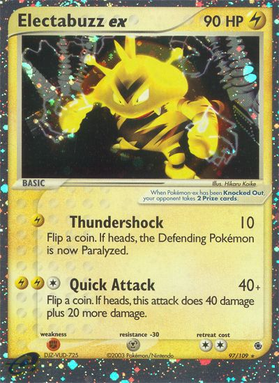 Electabuzz ex - 097/109 - Ruby & Sapphire