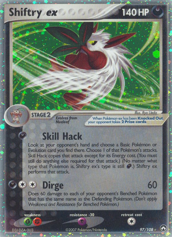 Shiftry ex - 097/108 - Power Keepers
