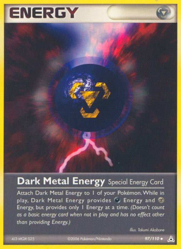 Dark Metal Energy - 097/110 - Holon Phantoms