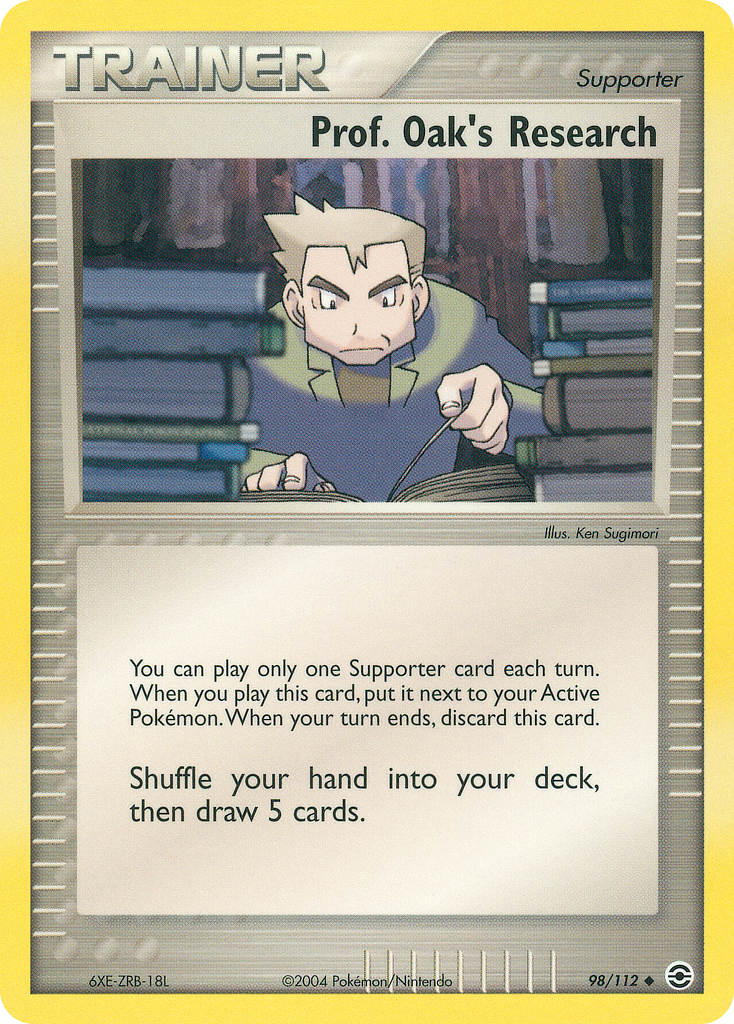 Prof. Oak's Research - 098/112 - FireRed & LeafGreen