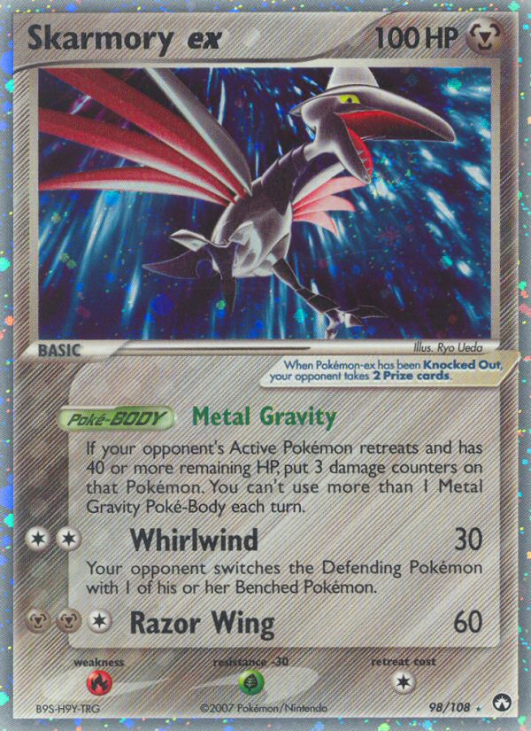 Skarmory ex - 098/108 - Power Keepers