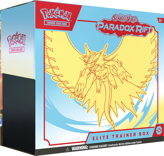 Pokemon SV4 Paradox Rift ROARING MOON Elite Trainer Box